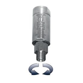   Forgócsatlakozó egyenes Tecomec 1/4"F - 1/4"M EPDM INOX