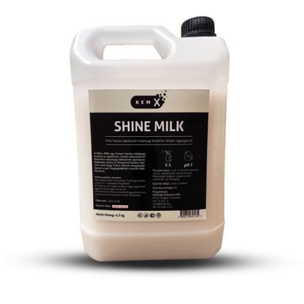 KemX Shine Milk 4,3kg - Műszerfalápoló (fényes)