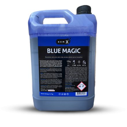 KemX Blue Magic 4,7kg - Illatosított, színes aktív hab