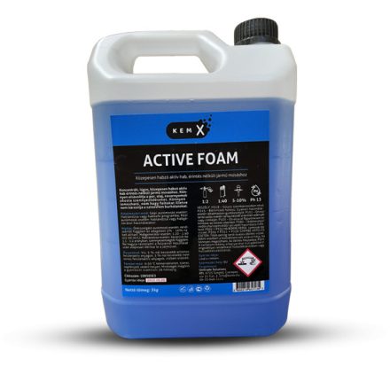 KemX Active Foam 5kg - Előmosó aktív hab