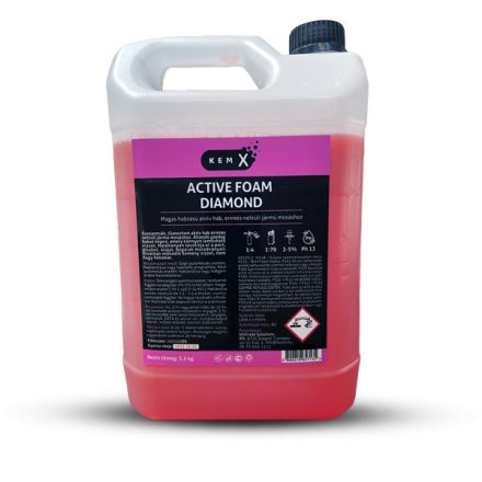 KemX Active Foam Diamond 5,2kg - Illatosított aktív hab