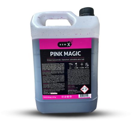 KemX Pink Magic 4,8kg - Színváltós, illatosított aktív hab