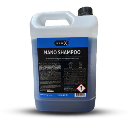 KemX Nano Shampoo 4,4kg - Nanotechnológiás autósampon