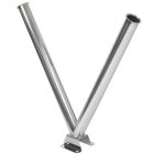 Dupla lándzsatartó Easywash365+ 2x 730 mm rozsdamentes