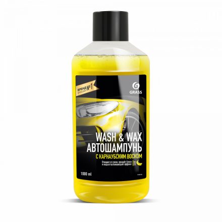 Wash & Wax 1L Autósampon Carnauba viasszal