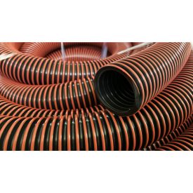 Gégecső porszívóhoz PVC DN38 (fekete/piros)