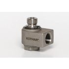 Kothar 90° Forgócsatlakozó, 3/8"M-3/8"F (INOX)