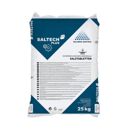 Saltech Plus 25kg vízlágyító regeneráló sótabletta